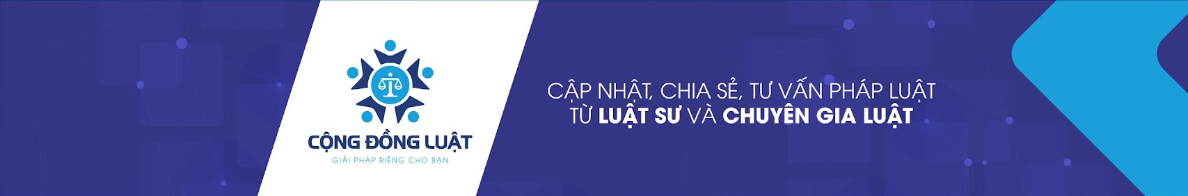 Cộng đồng luật -Banner